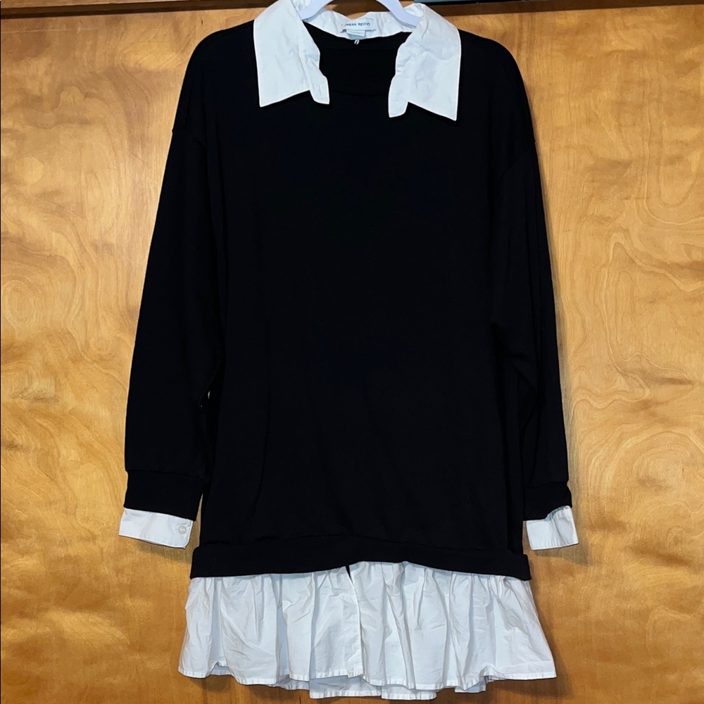 Urban Revivo Sweater Shirt Dress - Picture 2 of 8
